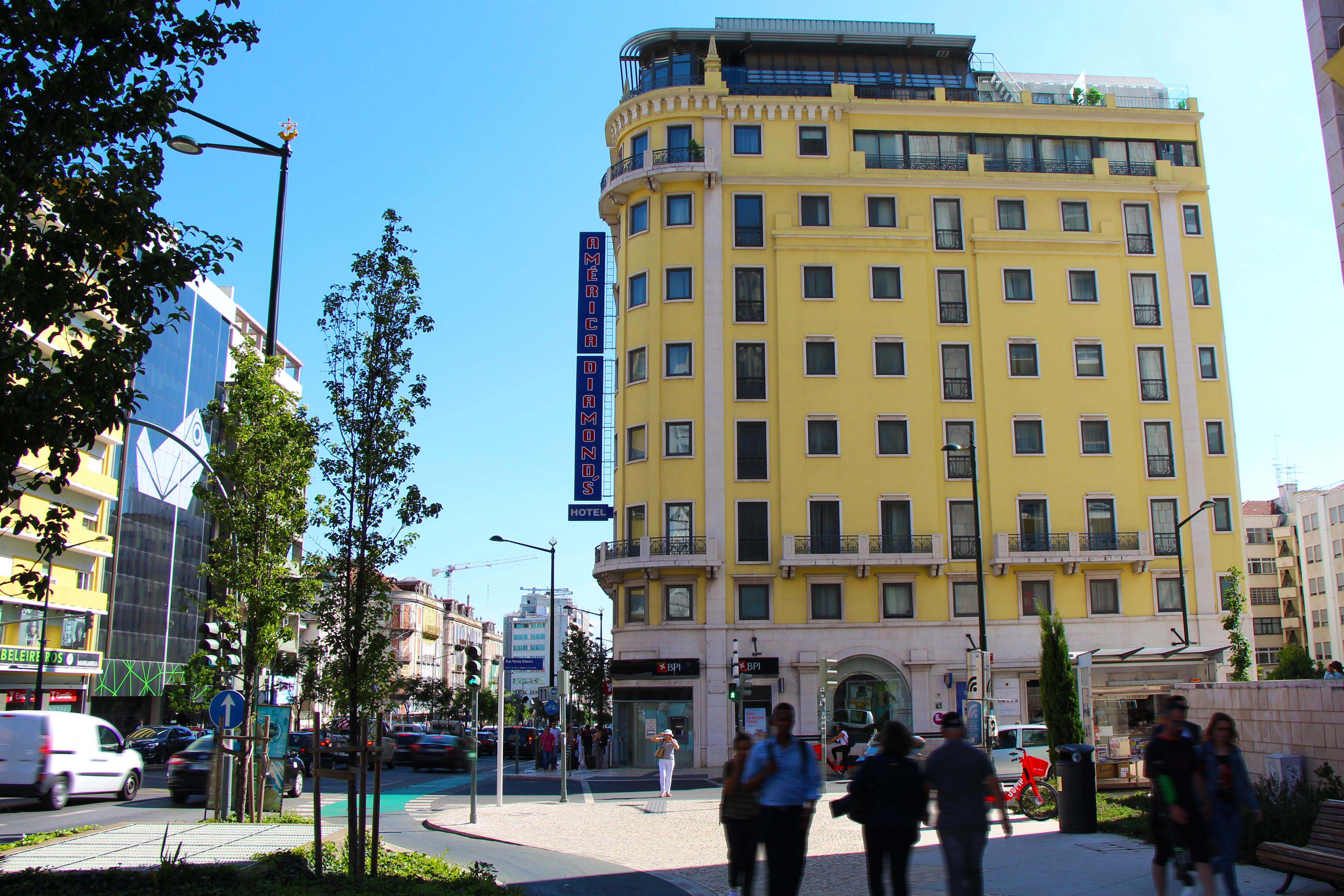 美国钻石酒店 Lisboa 外观 照片