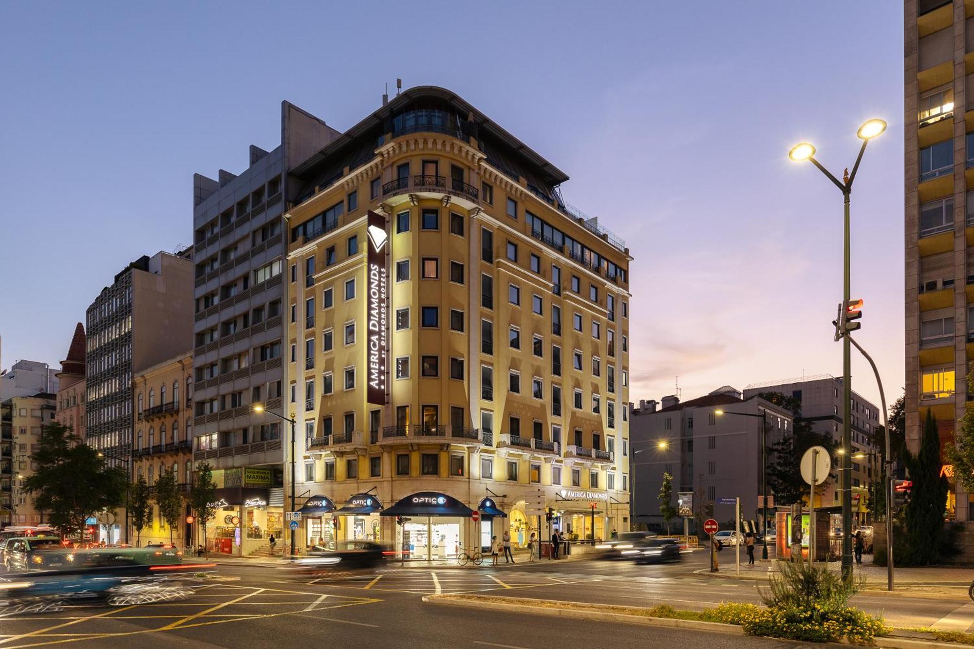 美国钻石酒店 Lisboa 外观 照片